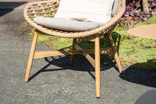 Set van twee loungestoelen Castello - met bijzettafel Leon