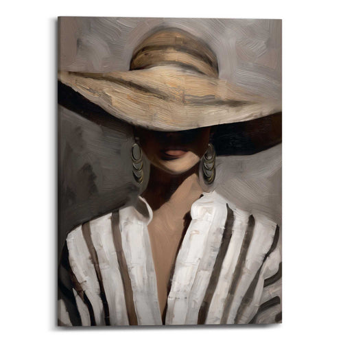 Reinders schilderij Stijlvolle Dame - 70x50cm
