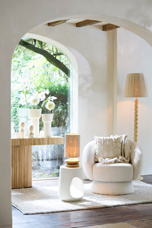 Light & Living vloerlamp NANNO - Ø30x138cm - bruin - vtwonen shop