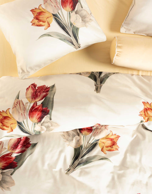 Essenza Tosca dekbedovertrek - Lits-Jumeaux XL – 260x200/220 cm - Vanille