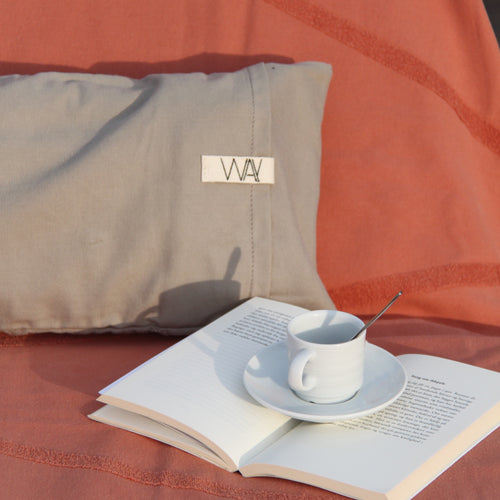 WAY strandkussen - 40 x 25 cm - Stone