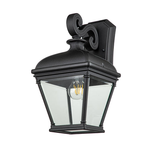Elstead Bayview Outdoor Wandlantaarn Zwart, IP44