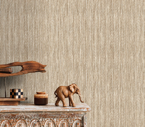 Sanders & Sanders behang bamboe beige en bruin - 53 cm x 10 m - 640057 - vtwonen shop