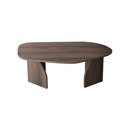 Calicosy - ROCK Salontafel met brede poten - Steen - 60x100x35 cm