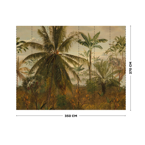 LOOKS by Wolfgang Joop Fotobehang - Dschungel Morgensonne - 270x350cm - vtwonen shop