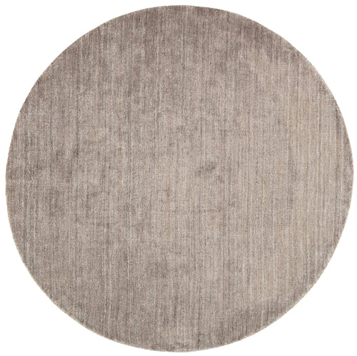 Vloerkleed MOMO Rugs Plain Dust Round Robusto Grey 250 cm rond