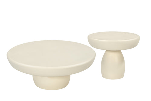 Brix salontafel Dune - MDF/beton - 50 cm