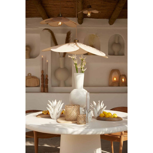 Light & Living hanglamp Fyano - bruin - Ø30.5cm