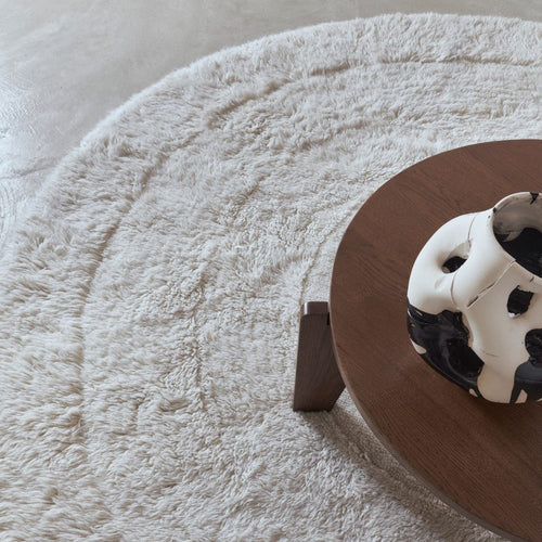 Lorena Canals wasbaar vloerkleed Arctic Circle - Sheep Wit