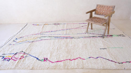 AFK Living vloerkleed Berber - handgemaakt - Wol - 238 x 335 cm