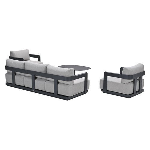 Garden Impressions loungeset Imperia merino sand - 4-delig - vtwonen shop