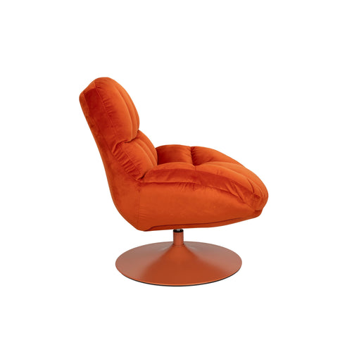 Housecraft Living Beefy Fauteuil Draaibaar Oranje
