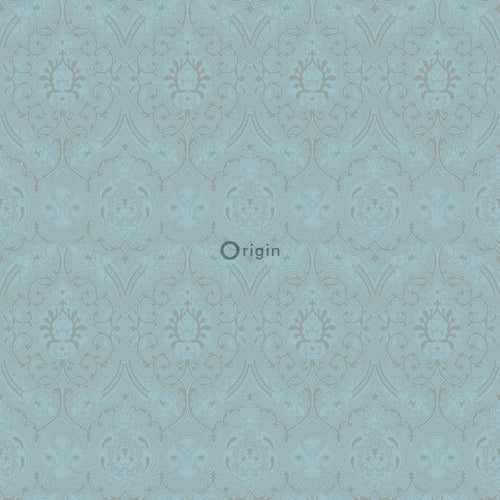 Origin Wallcoverings behang ornamenten ijsblauw - 53 cm x 10,05 m - 346246 - vtwonen shop