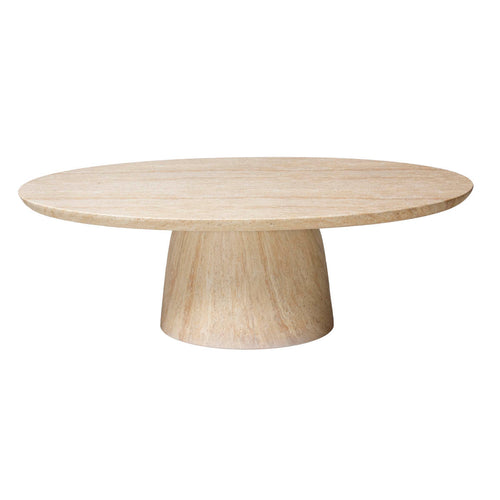 Giga Meubel Salontafel Myrna - Travertin Composiet - 120x60x39cm - vtwonen shop