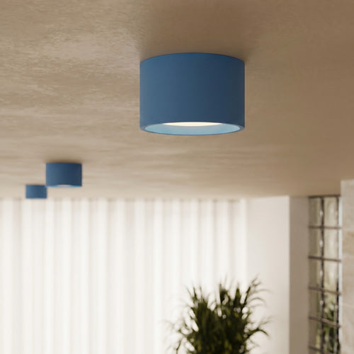 Sollux Lighting Plafondlamp MODO 1 azuur Gx53 - 10x10x6cm