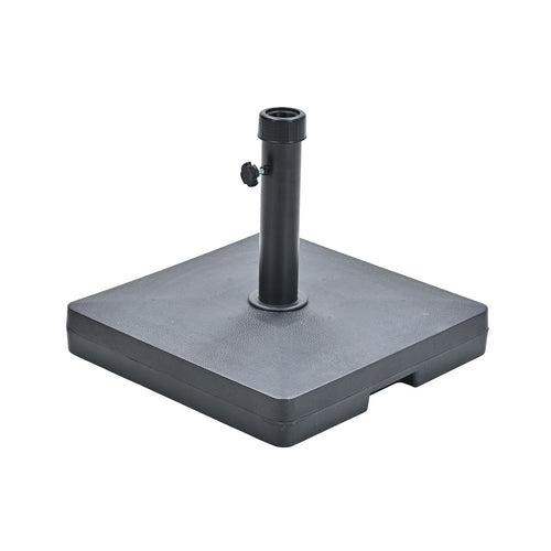 Hippo parasolvoet - beton - 25 kg - zwart - vtwonen shop