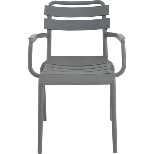 Lesli Living bistrostoel Torvi - grijs - 54x56x81cm
