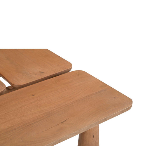 Starfurn Salontafel Vona - Organisch Naturel Hout - 80x70x36cm