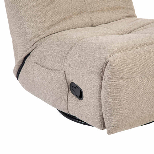 Starfurn  fauteuil Lazy - bruin - 103x82x96cm