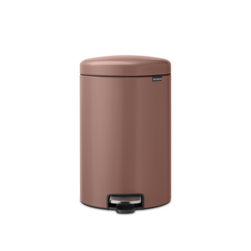 Brabantia NewIcon Pedaalemmer, 20 liter, kunststof binnenemmer - Satin Taupe