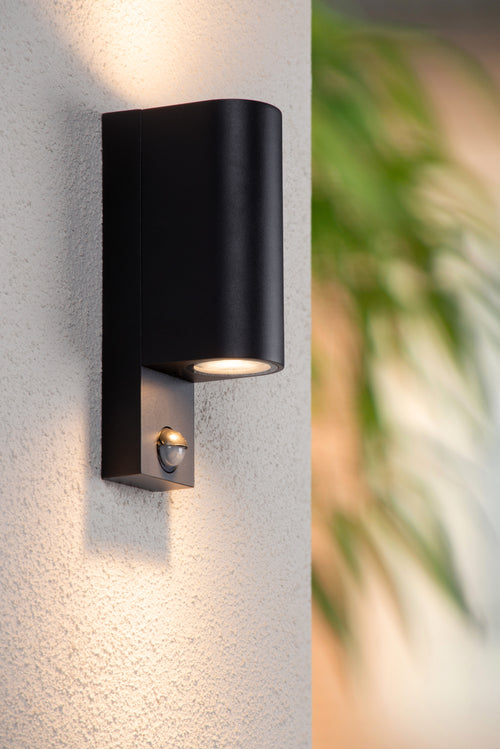 Lucide wandspot ZARO - 2xGU10 (MR16) - Zwart