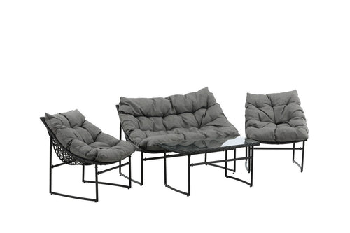 Rebellenclub Loungeset Limone - Zwart