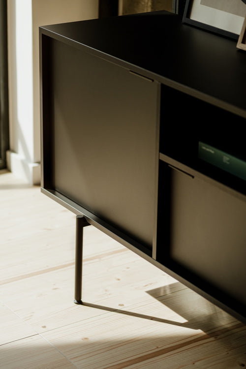 noo.ma BAU Dressoir - Vulcano Black - vtwonen shop