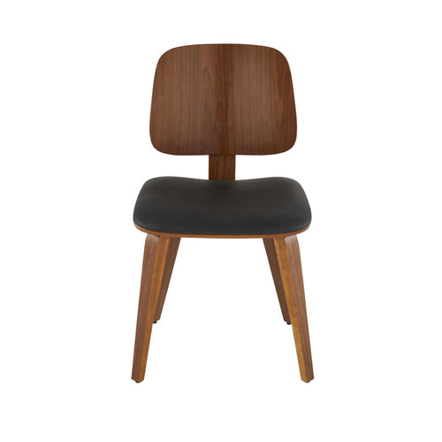 Signature - BRAND Set van 2 stoelen - Zwart - 49,5x48,5x80,5 cm