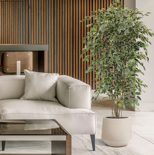 Maxifleur Ficus Exotica deluxe kunstboom 210cm - bont