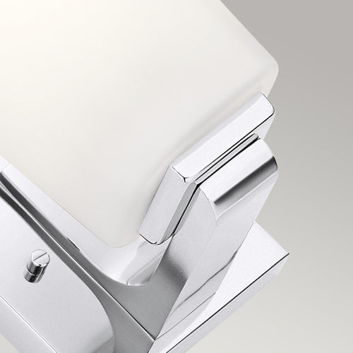 Elstead Kichler Roehm Badkamer Wandlamp Gepolijst Chroom, IP44