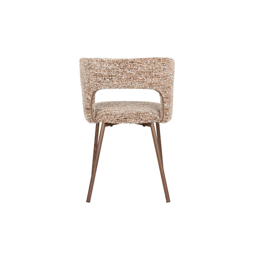 Housecraft Living Chelsea Eetkamerstoelen Bruin - Set van 2