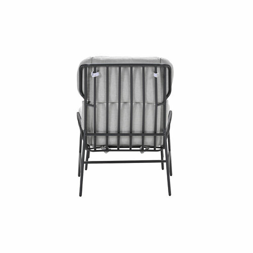 Garden Impressions loungestoel Fresno donker grijs incl. voetenbank - vtwonen shop