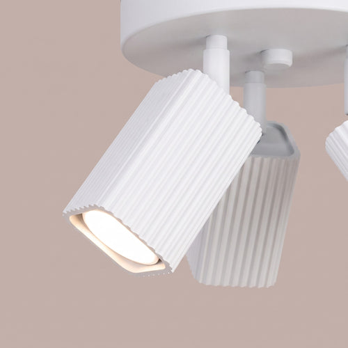 Sollux Lighting Plafondlamp RAYO 3P wit - 20x20x18cm