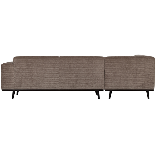 BePureHome hoekbank links Statement - Rib - Taupe - 77x274x210 - vtwonen shop