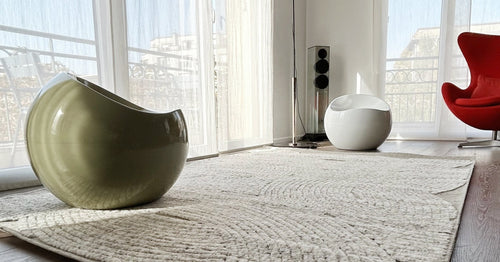 AFK Living vloerkleed Curve - reliëfeffect - grijs - 160 x 230 cm - vtwonen shop