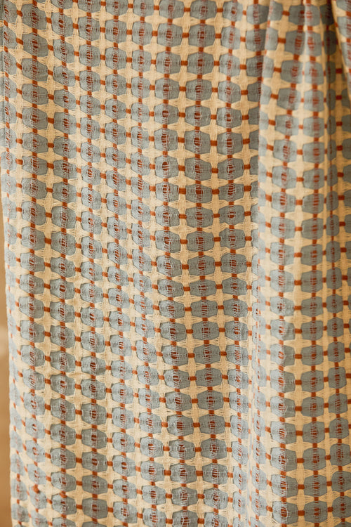 Calma House Strandhanddoek Jan - Blauw - 100x180