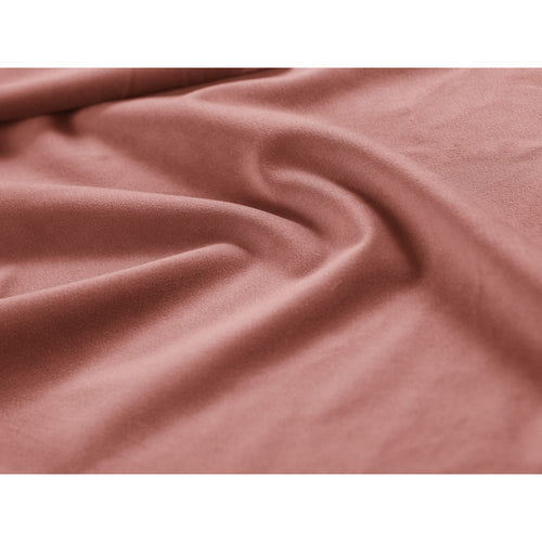 Cosmopolitan Design - Opbergbed met dubbel hoofdbord Livigno 200x200cm flueel roze - 230x350x125cm