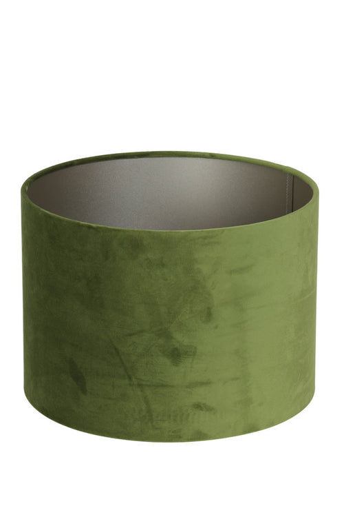 Light & Living lampenkap  - groen - 20x20x15 cm