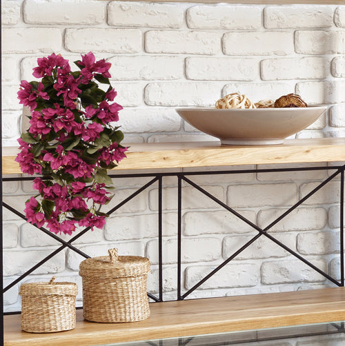 Maxifleur Bougainvillea Kunst Hangplant 60cm paars