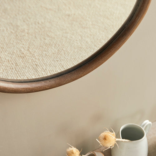 Tikamoon Spiegel van mindi 85 x 65 cm - Bruin - vtwonen shop