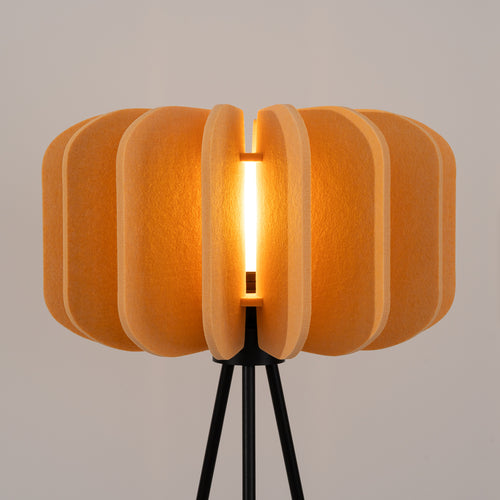Sollux Lighting Staande lamp MULA 45 geel - 45x45x134cm