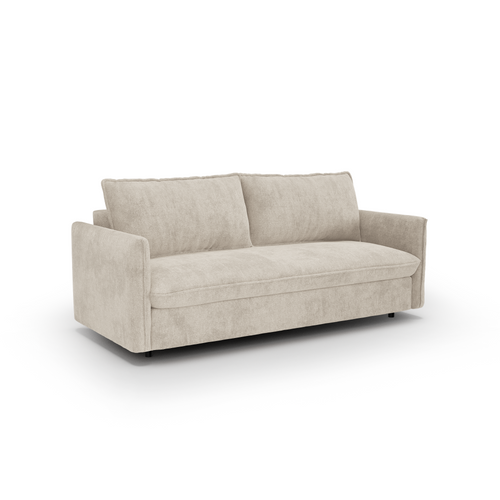 Premium Interiors - Express-slaapbank AVA - kruisbinding beige 178cm