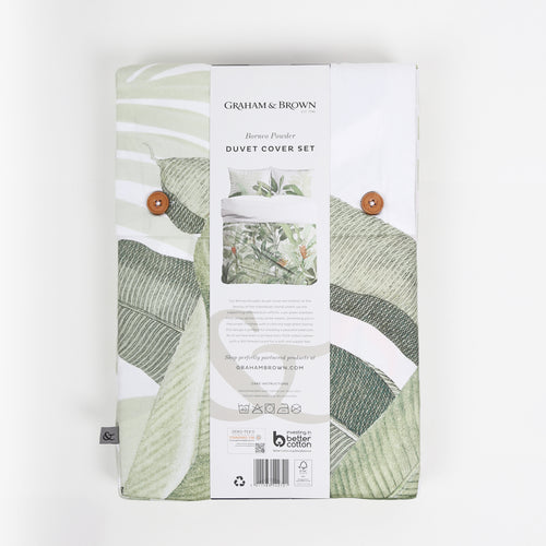 Graham & Brown Dekbedovertrek 200x200 - Borneo Powder - vtwonen shop