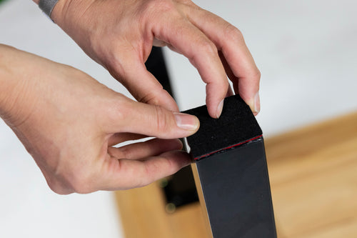 MaximaVida metalen schuine poten New York 40 cm vierkant zwart gecoat - vtwonen shop