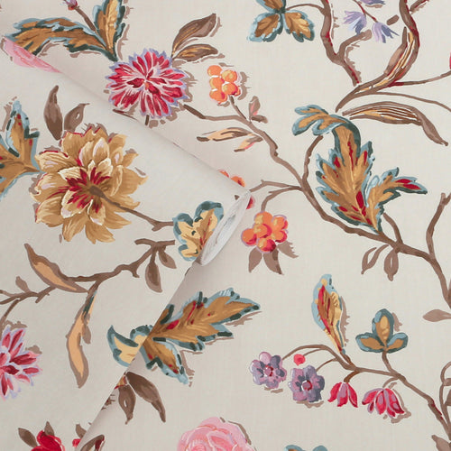 Laura Ashley Vliesbehang - Lingmell Trail Pale Sable