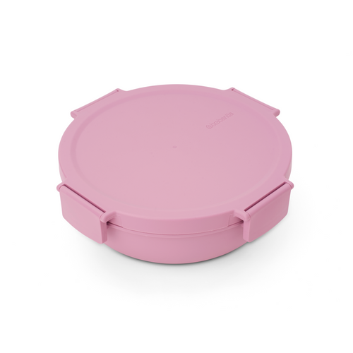 Brabantia Make & Take Salade Lunchbox, 1,3 liter, kunststof - Lilac Pink