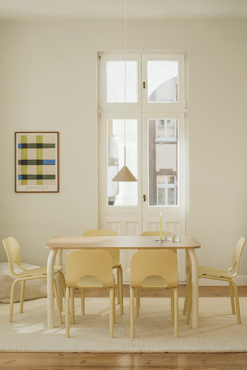 noo.ma ATTO Stoel - Butter Yellow