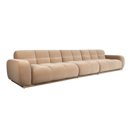 Zuiver Hazel 6-Sitzer Sofa Beige