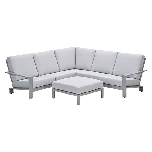 Garden Impressions loungeset Coba taupe - 4-delig - vtwonen shop