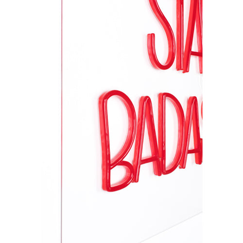 Bold Monkey Badass wandlamp LED neon  - Rood - vtwonen shop